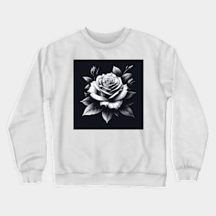 White Rose Crewneck Sweatshirt